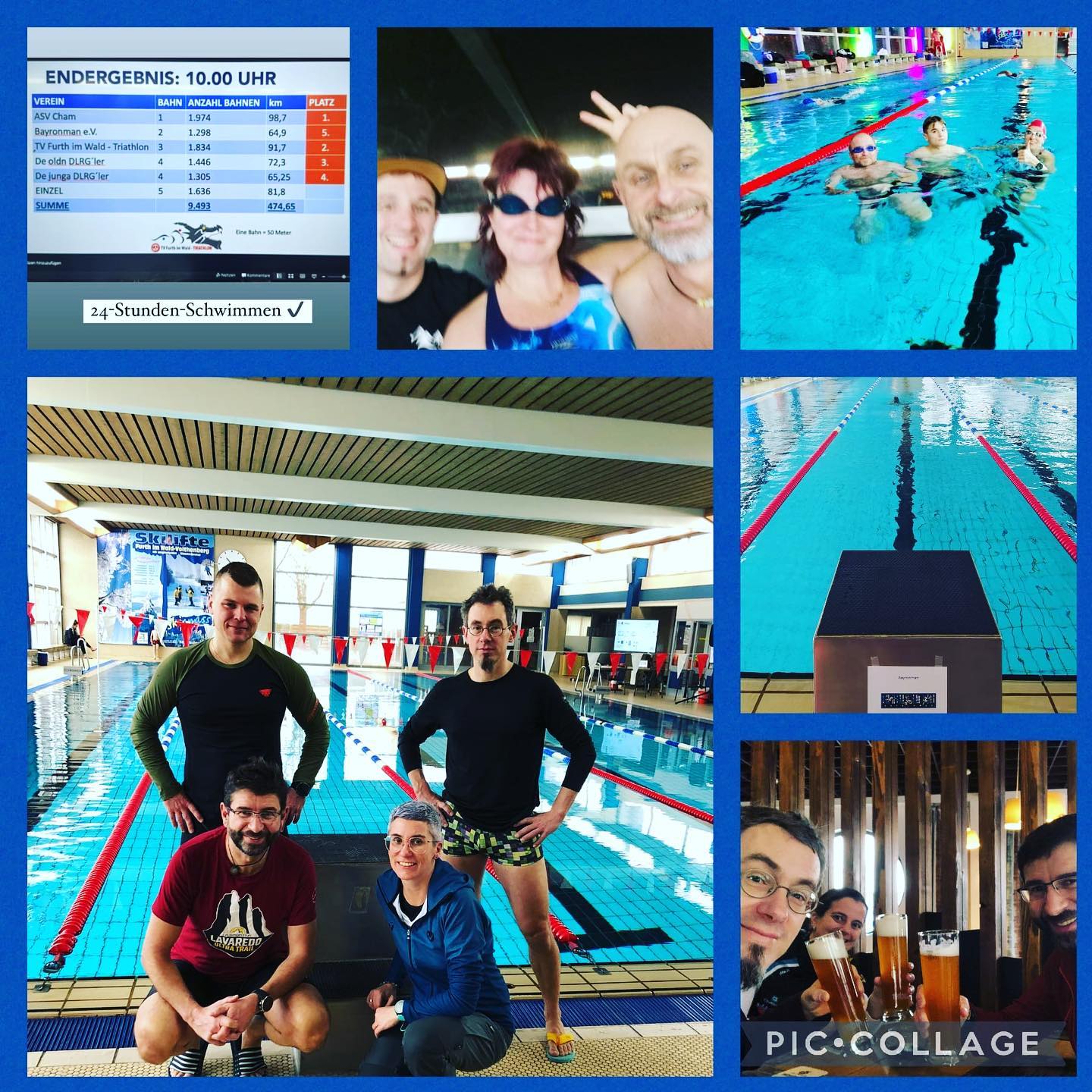 24-Stunden schwimmen für den guten Zweck. Danke @drachentriathlon für die schöne Veranstaltung🤗.
Grandiose 64,9 km standen zum Abschluss unseres Schwimm Ultras auf der Uhr💪🏻🏊🏻♂️🏊🏻♀️🏊🏻♂️🏊🏻♀️🏊🏻♂️🏊🏻♀️🏊🏻♂️🏊🏻♀️🏊🏻♂️🏊🏻♀️
Ihr warts alle spitze! Vielen lieben Dank für das gemeinsame Event und im nächsten Jahr samma wieder dabei😝🤩😅🙃🙈
Noch weitere 70 Euro an die Spendenaktion übergeben😊🫶
Danke an alle Schwimmer🏊♀️🏊.
#Bayronman#